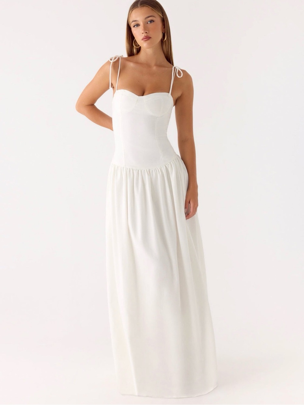 Peppermayo Giovanna Linen Maxi Dress